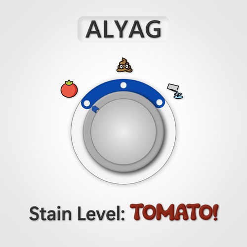Alyag-Stain Level: Tomato!