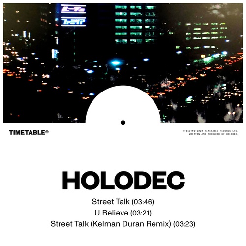 Holodec, Kelman Duran-Street Talk