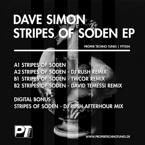 Dave Simon, DJ Rush, TWCOR, David Temessi-Stripes of Soden EP