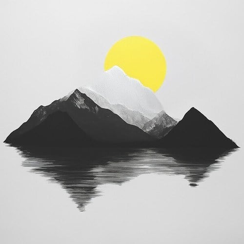 Sun over Mountains