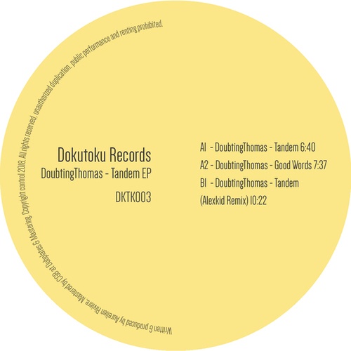 DoubtingThomas, Alexkid-Tandem EP