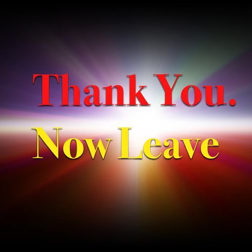 Various Artists-Thank You. Now Leave