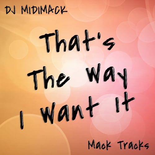 DJ MIDIMACK-That's the Way I Want It