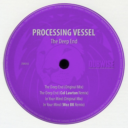 Processing Vessel, Col Lawton, Wez BK-The Deep End