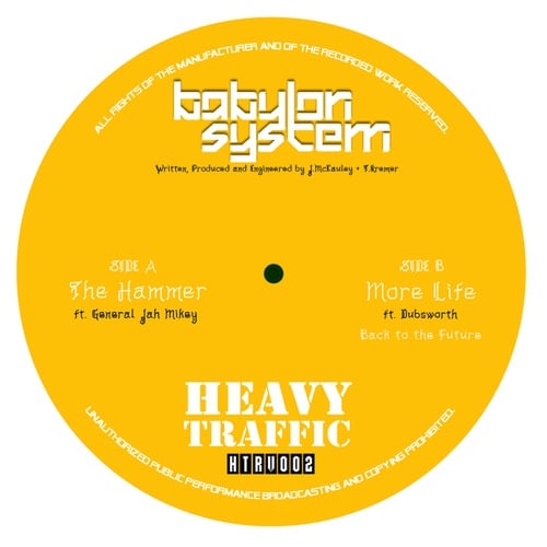 Babylon System, General Jah Mikey, Dubsworth-The Hammer EP