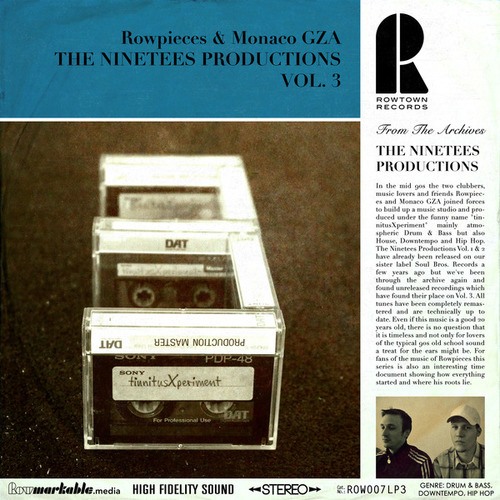 Rowpieces, Monaco GZA-The Ninetees Productions Vol. 3