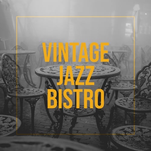 Vintage jazz bistro - Avslappnande restaurang jazz, Kaffemusik