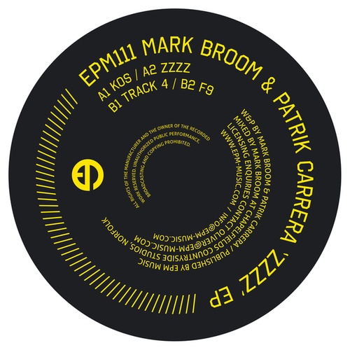 Mark Broom & Patrik Carrera-ZZZZ EP