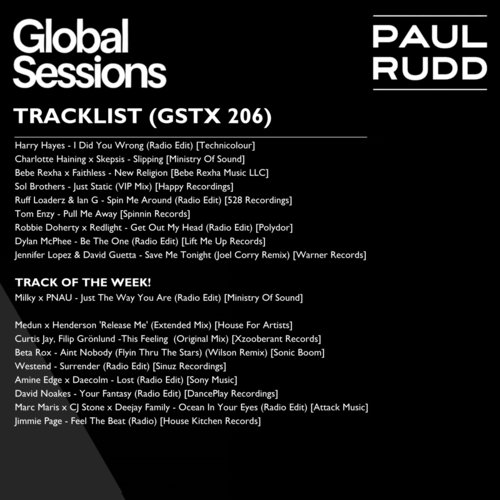 The Globalsessions with Paul Rudd - Episode 206