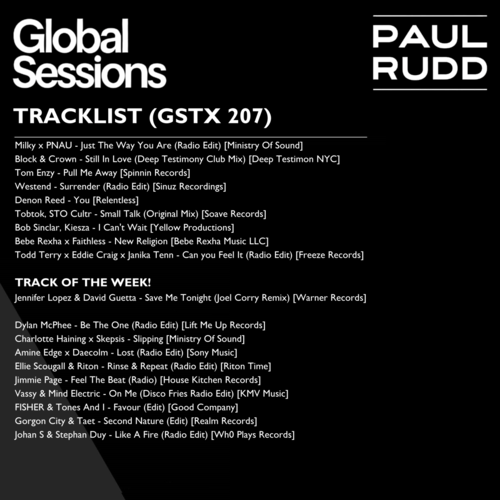 The Globalsessions with Paul Rudd - Episode 207