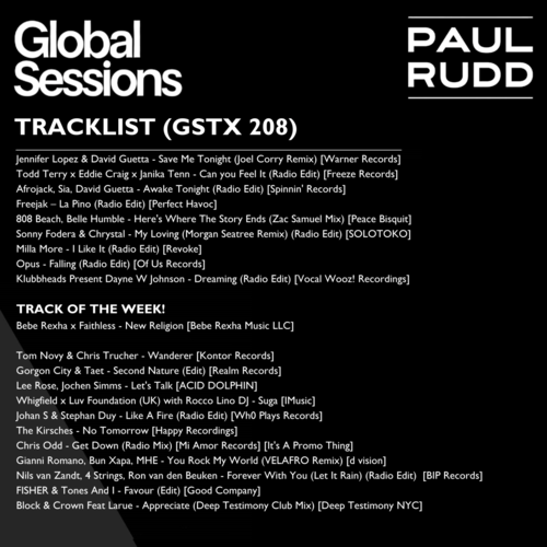 The Globalsessions with Paul Rudd - Episode 208